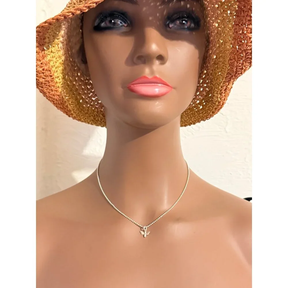 Tiny Bee Beaded‎ Chain Necklace